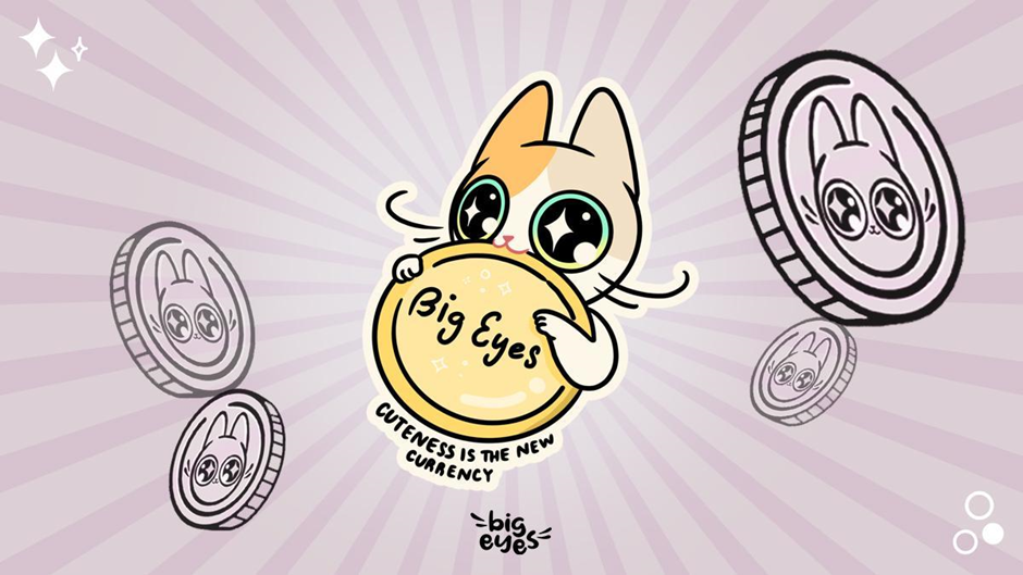 Big Eyes Coin (BIG) gira en torno a su adorable mascota gatuna de estilo animé. (Doge)
