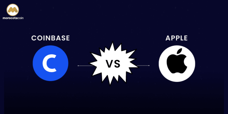 Conflicto entre Coinbase y Apple por ganancias impide envío de NFT desde la app Coinbase Wallet