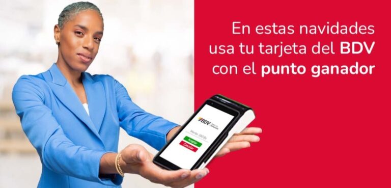 Gana hasta 3.000 bolívares con la promoción “El Punto Ganador” del Banco de Venezuela (BDV)