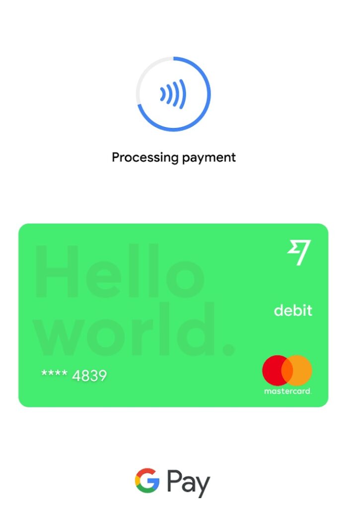 Confirma el pago en Google Pay./ 