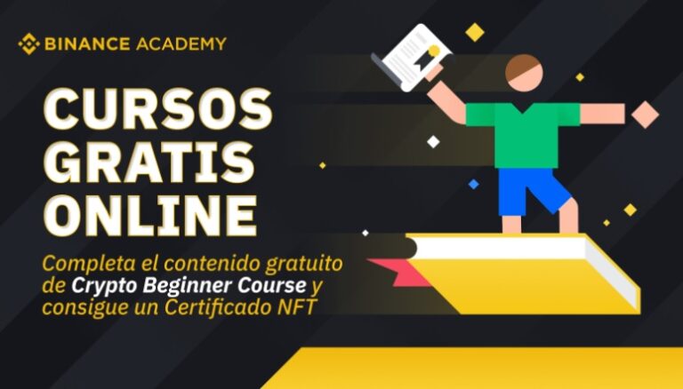 ¡Participa! Binance ofrece seis cursos gratuitos sobre criptomonedas, blockchain y la Web3