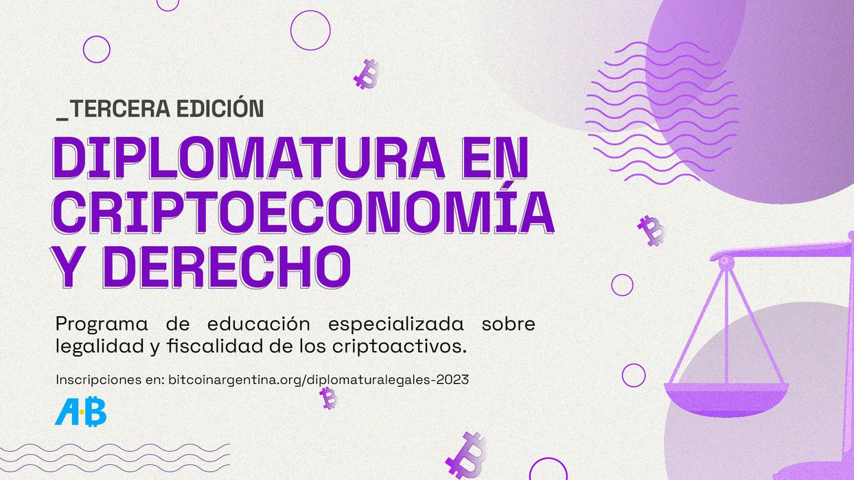 La ONG Bitcoin Argentina lanza diplomatura sobre criptomonedas