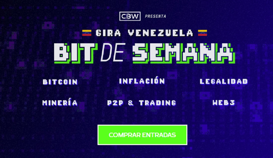 Bit de Semana arrancará en Valencia y llevará la experiencia cripto a toda Venezuela