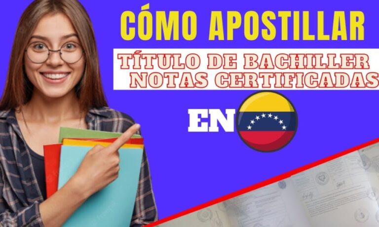 ¿Quieres irte de Venezuela? Así puedes apostillar tu título de bachiller y notas certificadas | Paso a paso