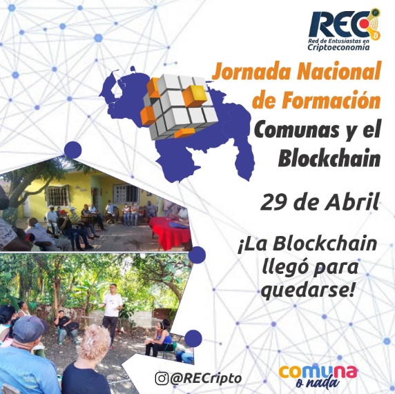 En Venezuela realizarán una jornada de formación sobre “Comunas y Blockchain” | ¿Cómo participar?