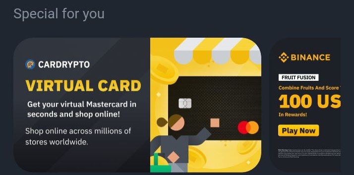 Binance ahora ofrece en Venezuela tarjeta Mastercard para pagar con criptomonedas