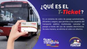 Cómo pagar con T-Ticket el pasaje del transporte público en Venezuela | Paso a paso