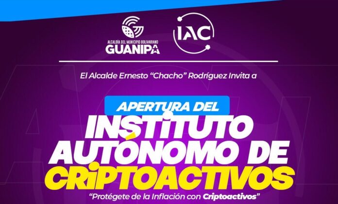 En Venezuela inauguran Instituto Autónomo de Criptoactivos del municipio Guanipa, estado Anzoátegui