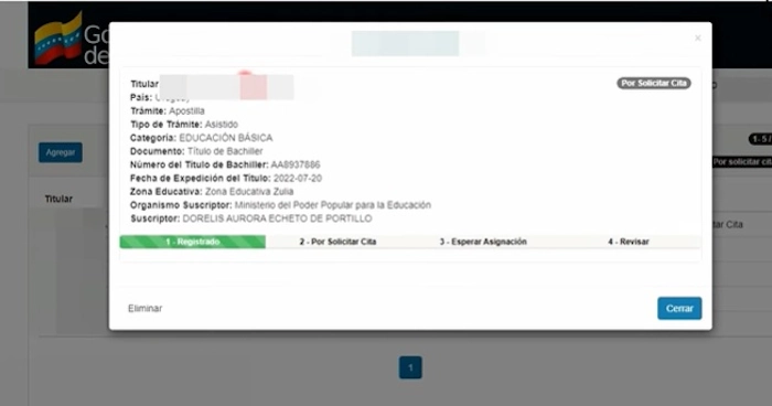 Verifica que tus datos estén registrados correctamente en el sistema.