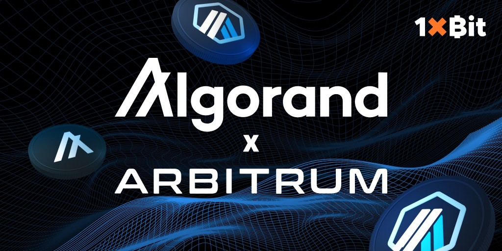 1xBit agrega dos métodos de depósito exclusivos: Arbitrum y Algorand