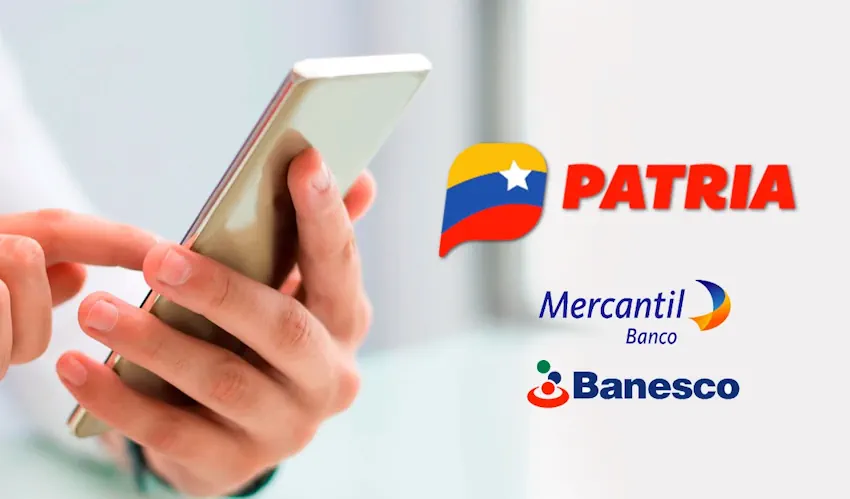 Recarga tu saldo en el monedero Patria desde Banesco y el Banco Mercantil | Guía