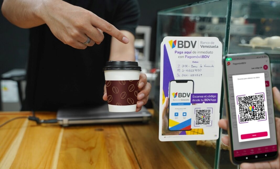 Así puedes realizar un pago móvil con la BDVApp del Banco de Venezuela (BDV) con solo un código QR
