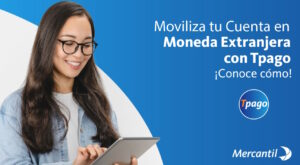 Cómo hacer un Tpago desde el Banco Mercantil con cuenta en moneda extranjera | Paso a paso