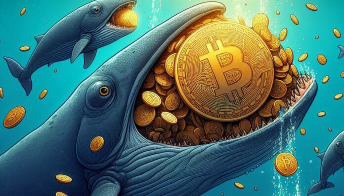 Ballenas de bitcoin (BTC) desafían al mercado en plena caída: 46 inversores acumulan más de 1.000 BTC cada uno