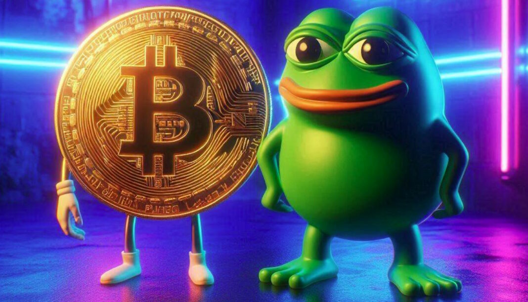 Bitcoin (BTC) ronda los $62.000, mientras Pepe alcanza un nuevo máximo histórico