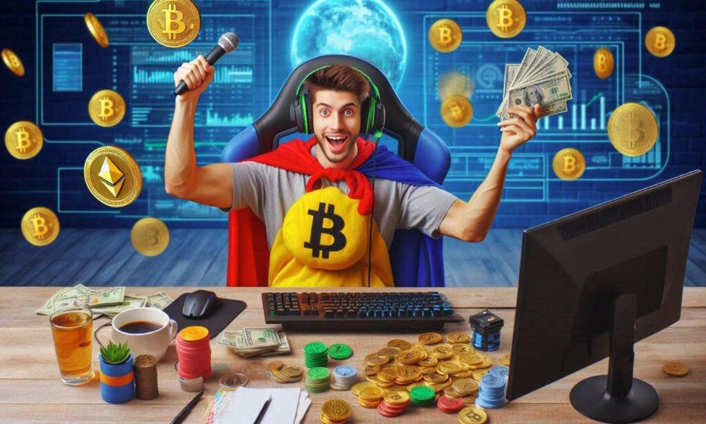 criptomonedas streamer