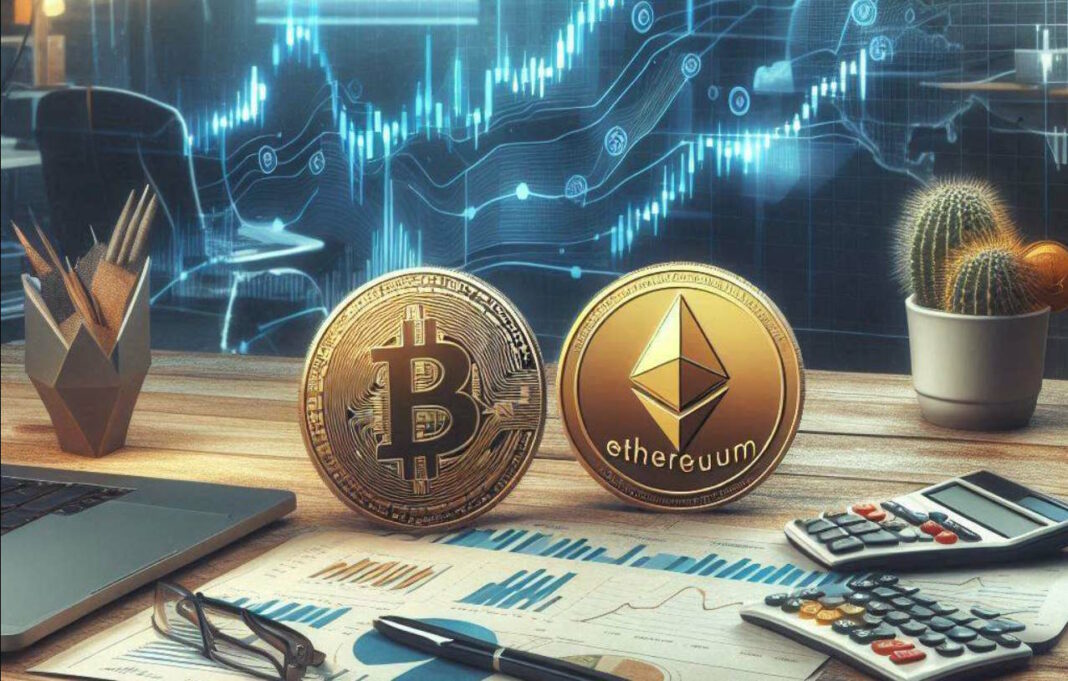 Flujos de ETF: Bitcoin avanza lento y Ethereum retrocede con salidas significativas