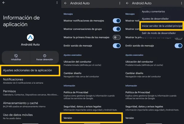 Pasos para convertir tu tablet en una pantalla de Android Auto