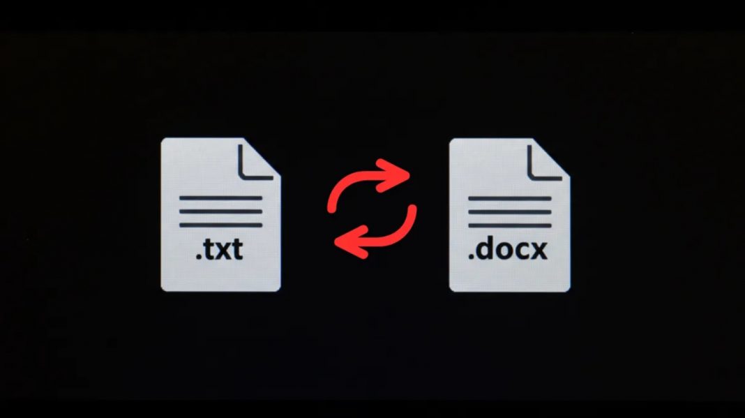 Convierte documentos .txt a .docx sin Microsoft Word: Guía fácil y rápida