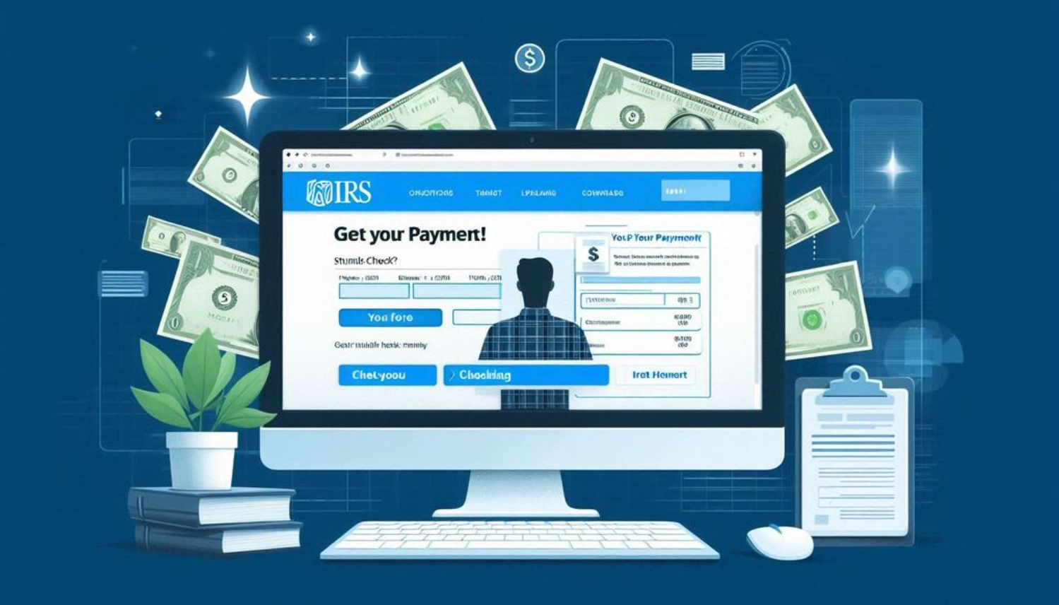 Cheque de estímulo de $1.400: Cómo verificar y reclamar tu pago en el IRS