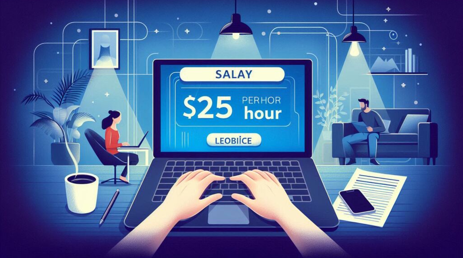 Gana $25 la hora trabajando desde casa con esta oferta en Chicago