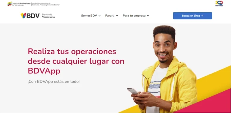 BDVApp: Todo lo que puedes hacer con la aplicación del Banco de Venezuela