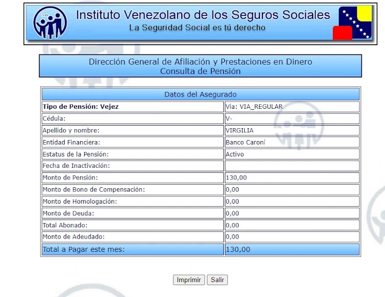 Verifica qué banco te asignó el IVSS para cobrar tu pensión