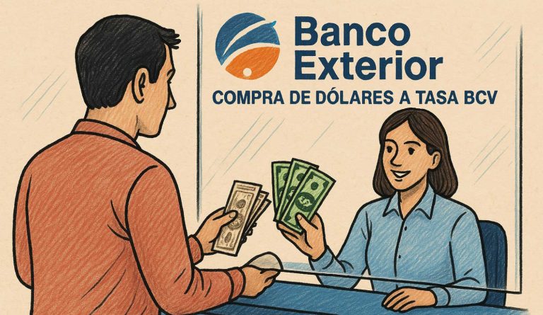 Cómo Comprar dólares en el Banco Exterior a BCV: Requisitos👈
