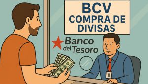 Compra dólares a BCV en el Banco del Tesoro: Requisitos aquí👈