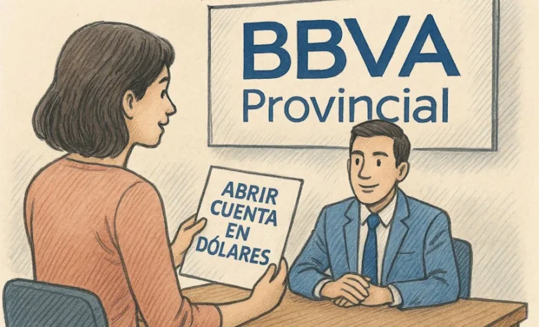 Cuenta en dólares Banco Provincial: Así puedes abrirla en 2025👈