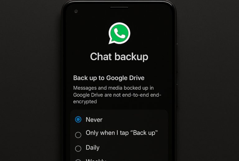 Cómo DESACTIVAR las COPIAS de SEGURIDAD de WhatsApp