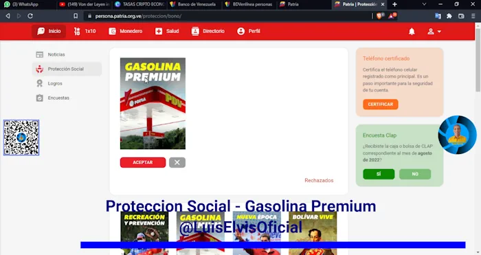 No aceptes el beneficio hasta que tengas saldo positivo en tu cuenta