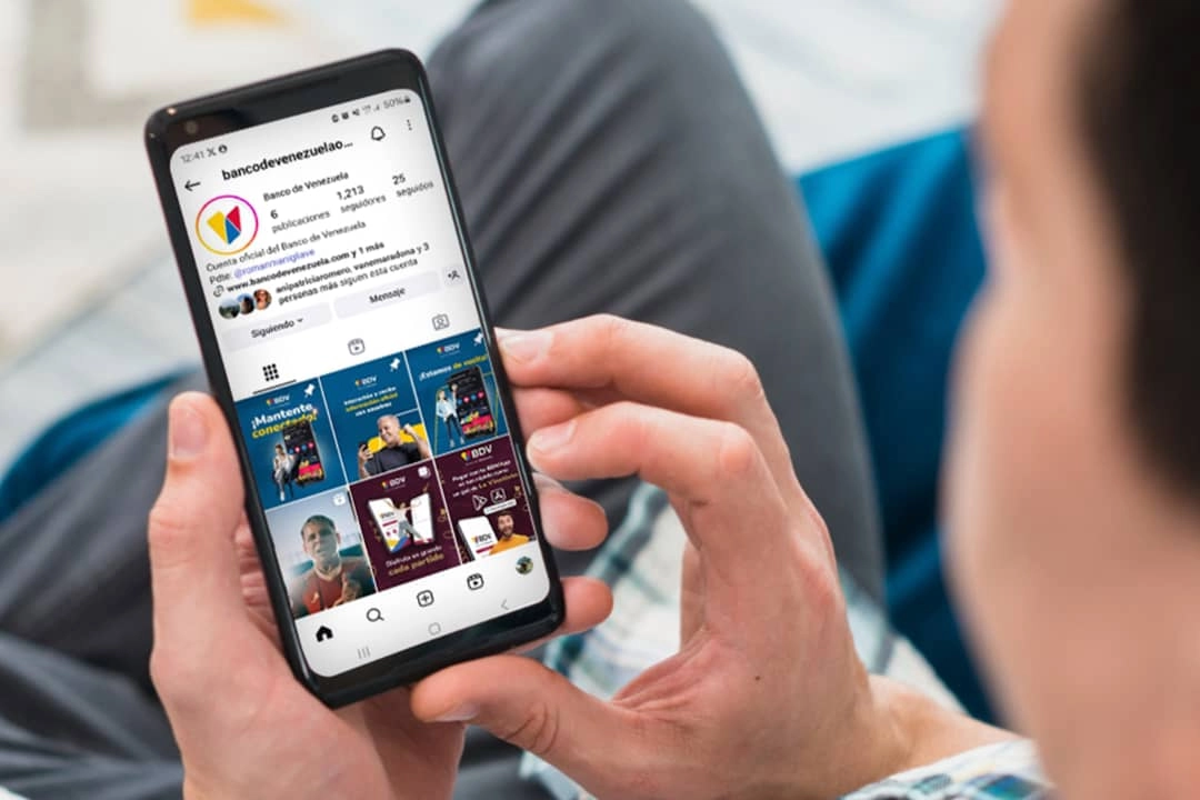 Banco de Venezuela está de vuelta en Instagram