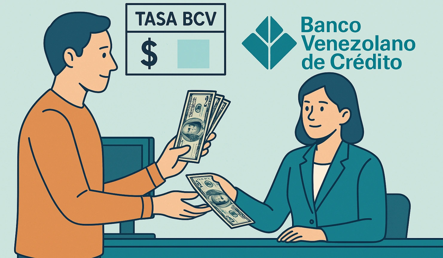 Cómo comprar dólares en Venezolano de crédito: Requisitos👈