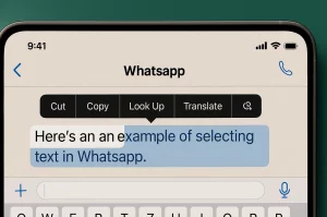 Cómo COPIAR parte de un TEXTO en WhatsApp: Descubre👈