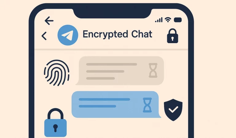 Cómo crear una CONVERSACIÓN SECRETA en Telegram 👈