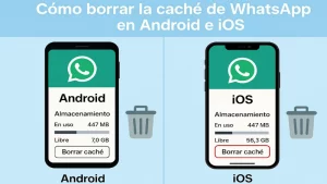 Cómo BORRAR la caché de WhatsApp sin PERDER NADA👈
