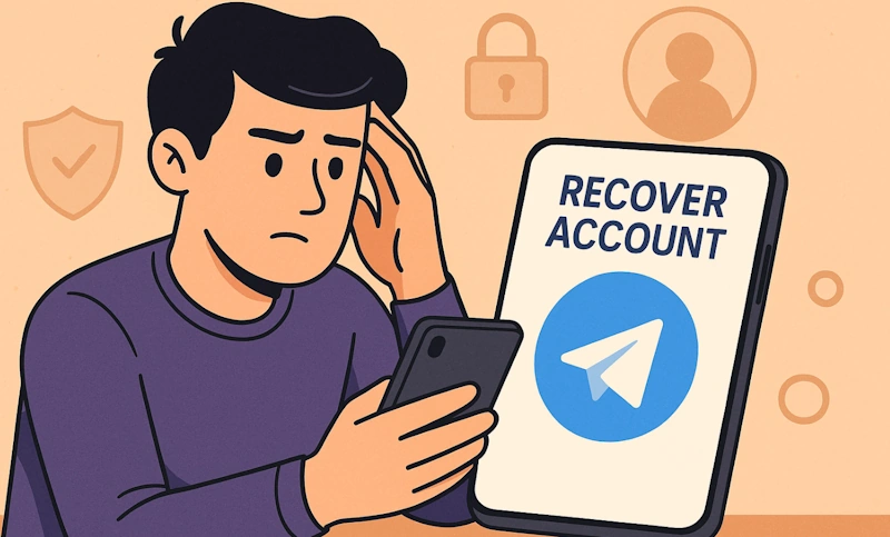 Cómo recuperar cuenta de Telegram fácil si perdiste acceso👈