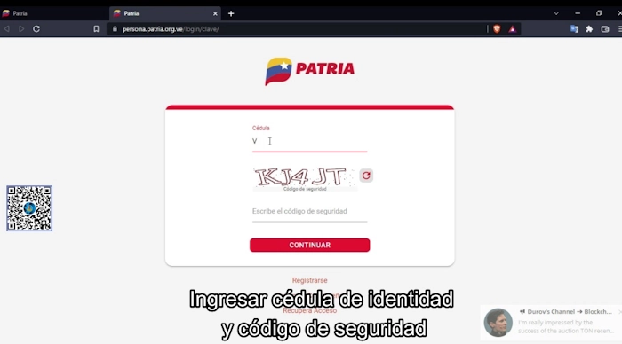 ingresa a la Plataforma Patria para desafiliar el número de teléfono