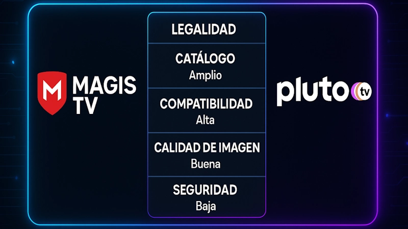 Magis TV vs Pluto TV: ¿Cuál plataforma es más recomendable?👈