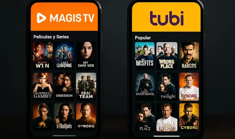 Magis TV vs Tubi: ¿Qué plataforma de streaming gratis es mejor?