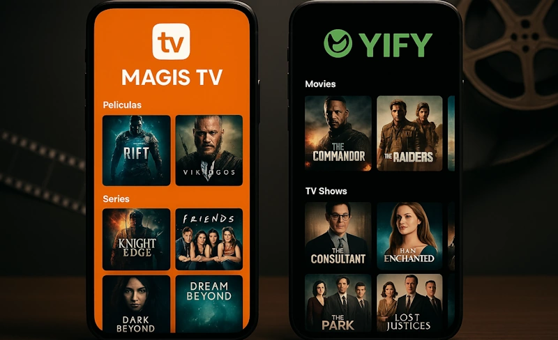 Magis TV vs Yify: Cuál es mejor para ver películas gratis en 2025
