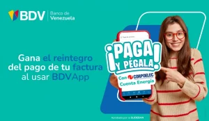Paga y Pégala del BDV ahora también con Corpoelec