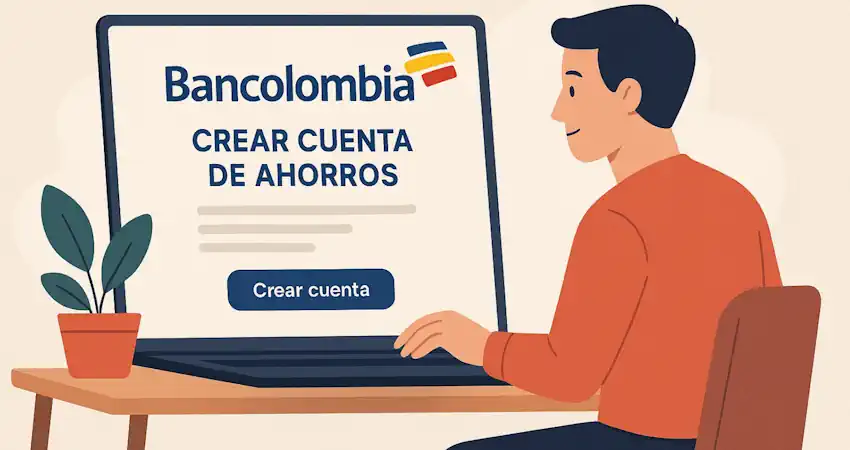 Cómo abrir una cuenta de ahorros en Bancolombia desde tu celular