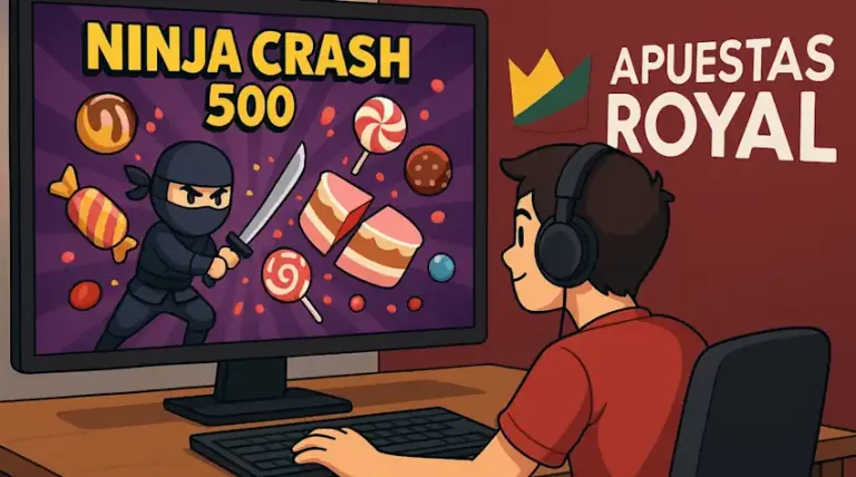 Cómo jugar Ninja Crash 500 en Apuestas Royal: guía paso a paso