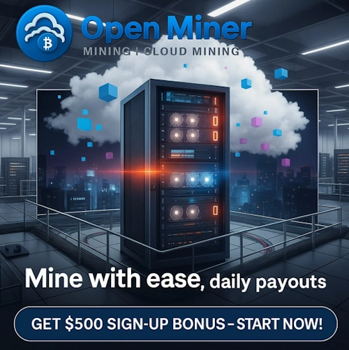 Open Miner, con su modelo de minería en la nube conveniente, eficiente y transparente