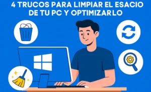 4 trucos para limpiar espacio en Windows y optimizar tu PC 👈