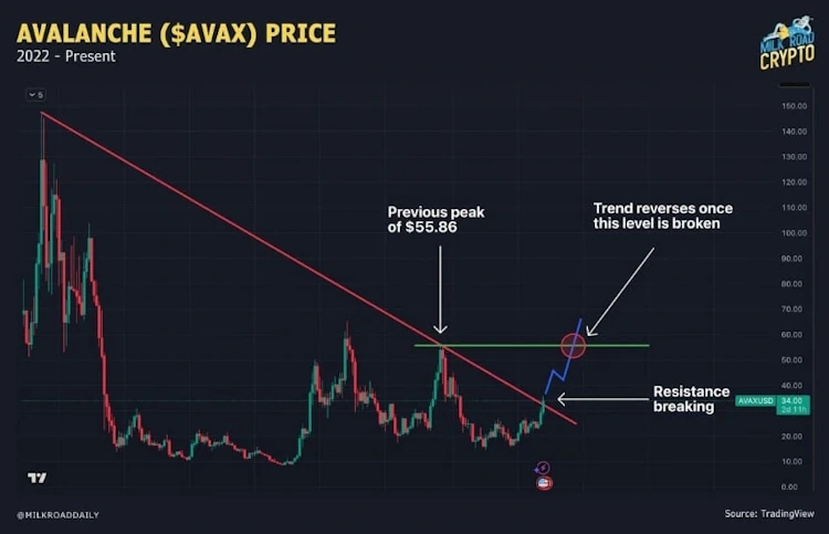 El reto de AVAX es mantener el impulso en medio de la incertidumbre generalizada del mercado
