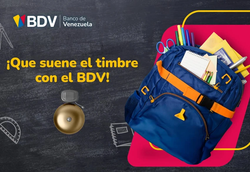 “Que suene el timbre con el BDV”: Gánate una tablet o una laptop para la vuelta a clases con el Banco de Venezuela