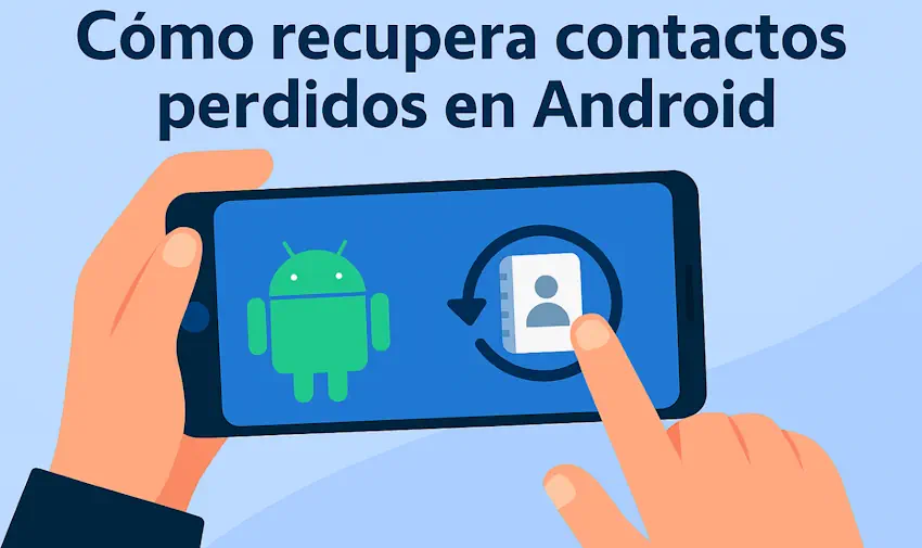 Cómo recuperar contactos de un celular Android paso a paso👈